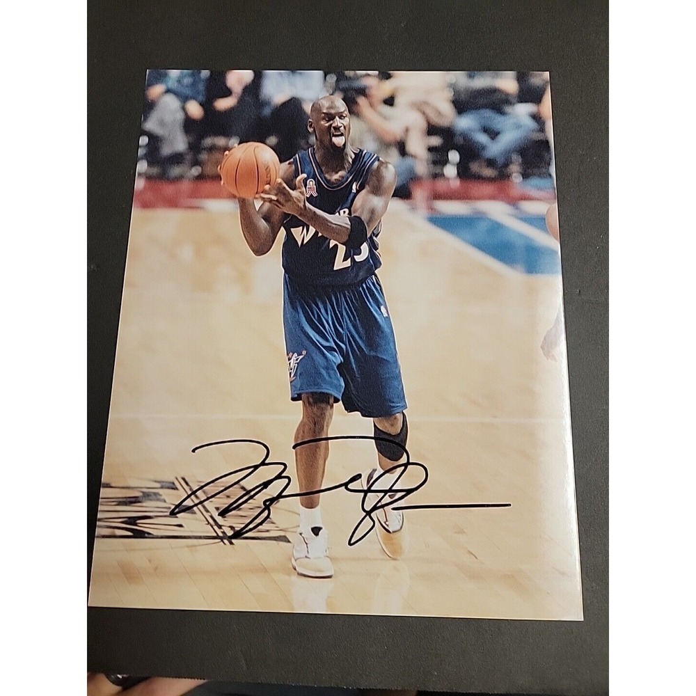 Michael Jordan Autographed Hand Signed 8x10 Photo With Coa - Picture 2 of 4